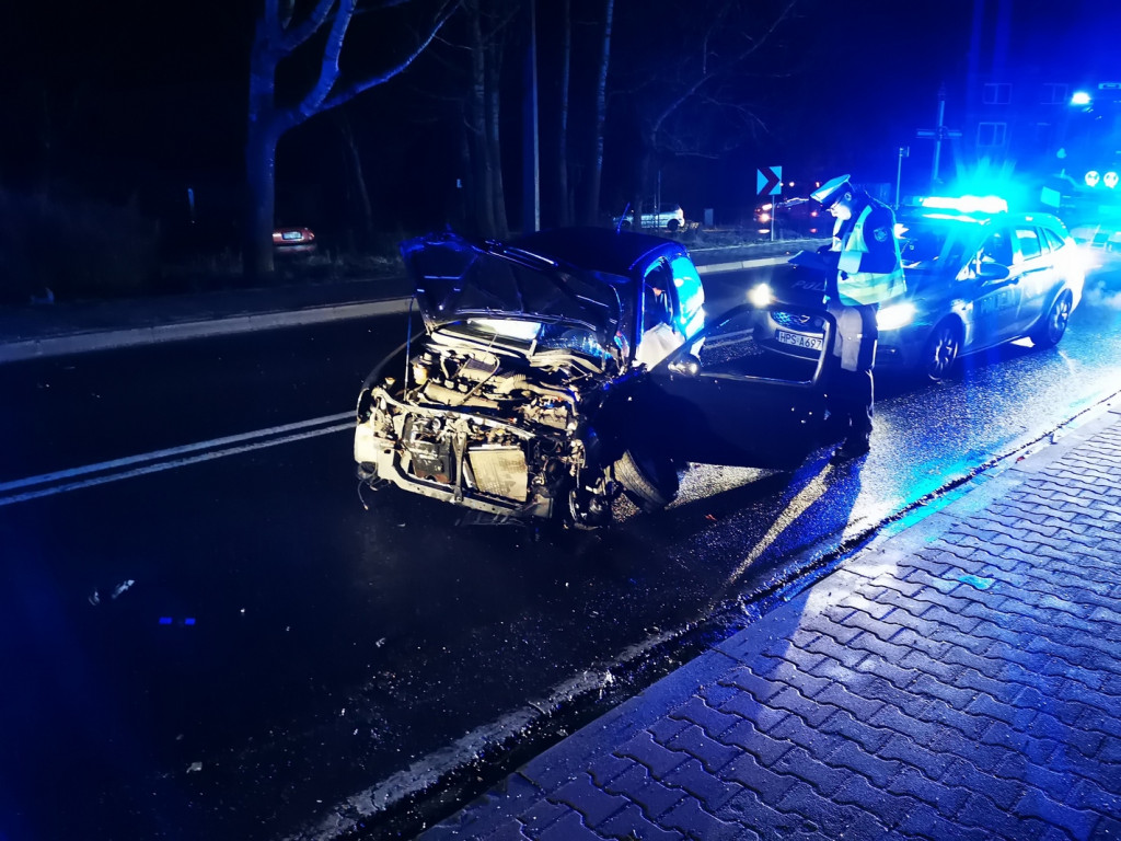 Osiek wypadek na DK 79
