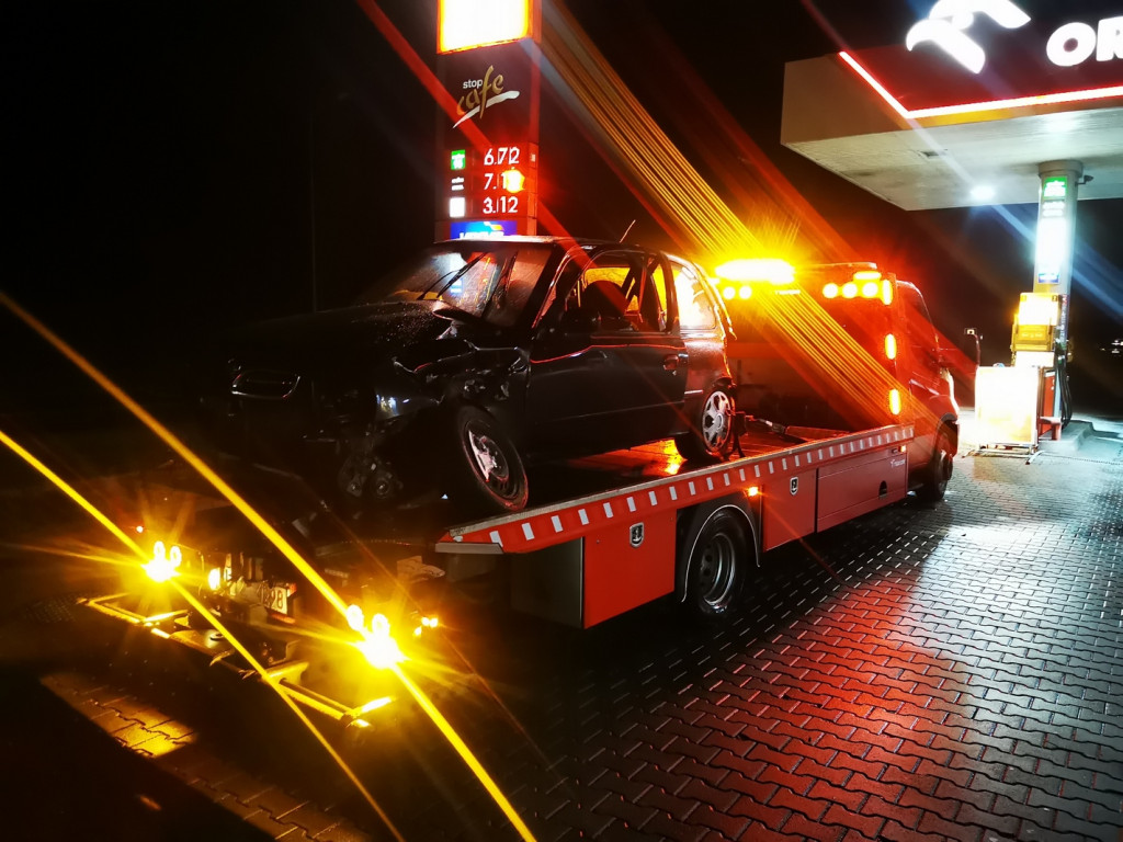Osiek wypadek na DK 79