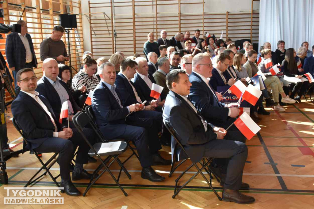 Beata Szydło w Sandomierzu