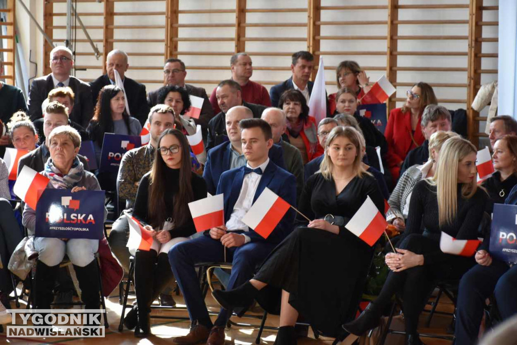 Beata Szydło w Sandomierzu