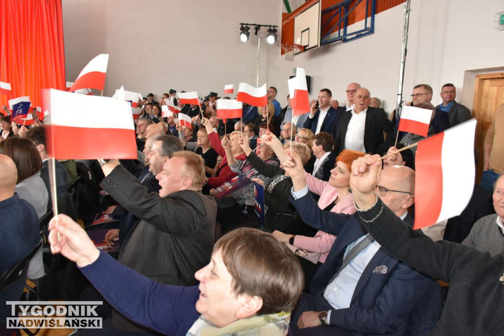 Beata Szydło w Sandomierzu