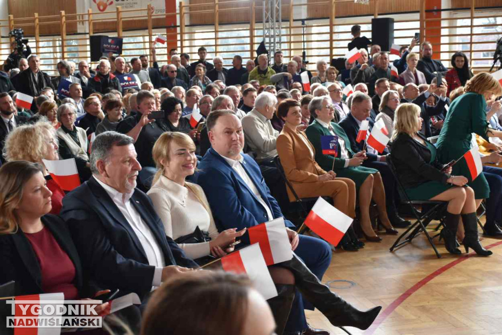 Beata Szydło w Sandomierzu