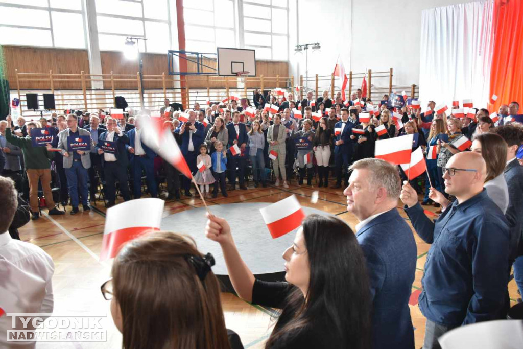 Beata Szydło w Sandomierzu