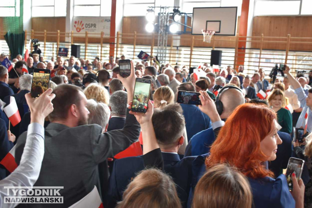 Beata Szydło w Sandomierzu