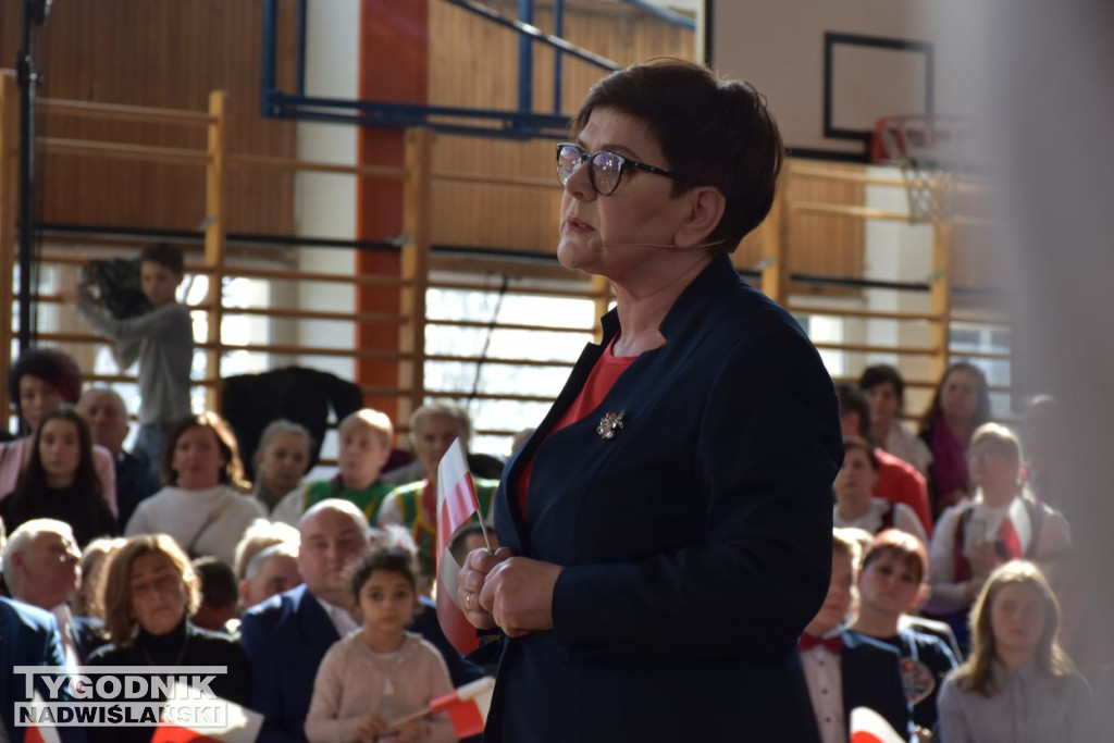 Beata Szydło w Sandomierzu