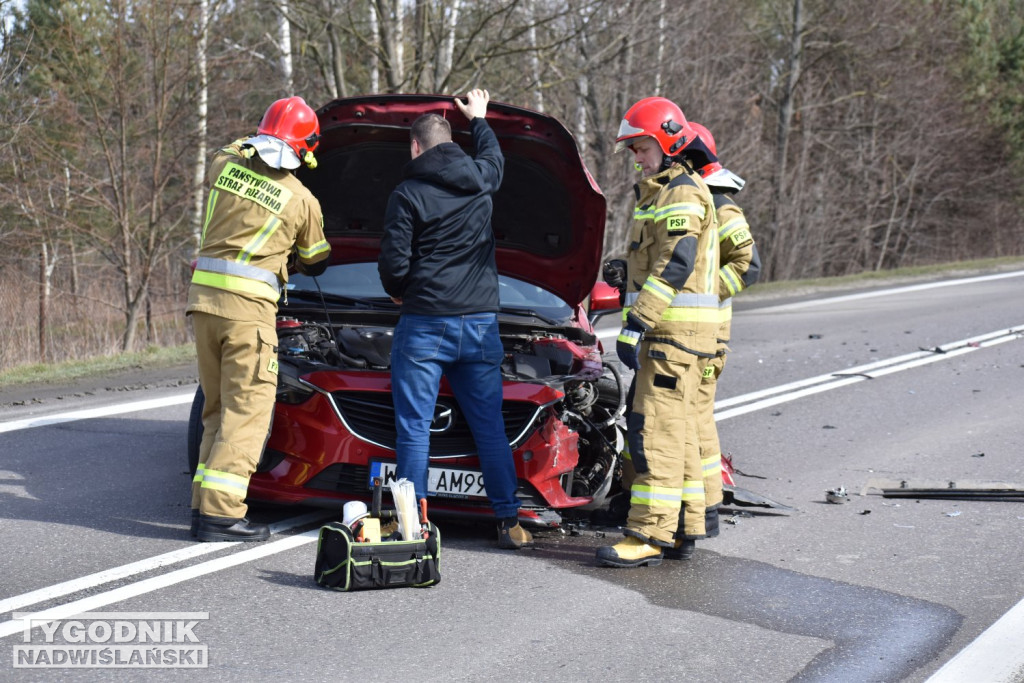 Wypadek w Siedleszczanach