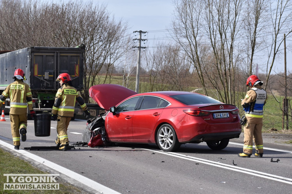 Wypadek w Siedleszczanach