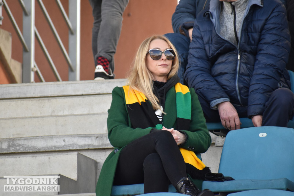 Zdjęcia z trybun mecz Siarka - Kotwica