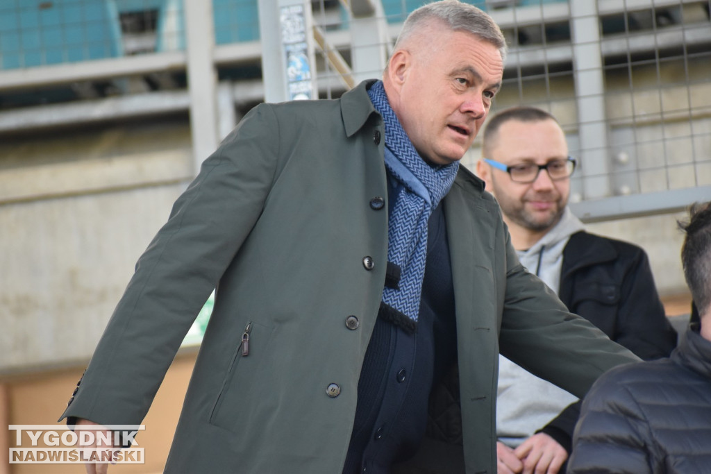Zdjęcia z trybun mecz Siarka - Kotwica