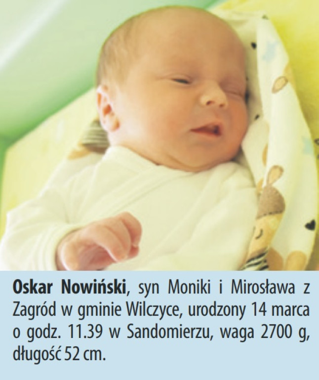 Zdjęcia dzieci urodzonych w naszych szpitalach
