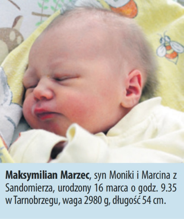 Zdjęcia dzieci urodzonych w naszych szpitalach