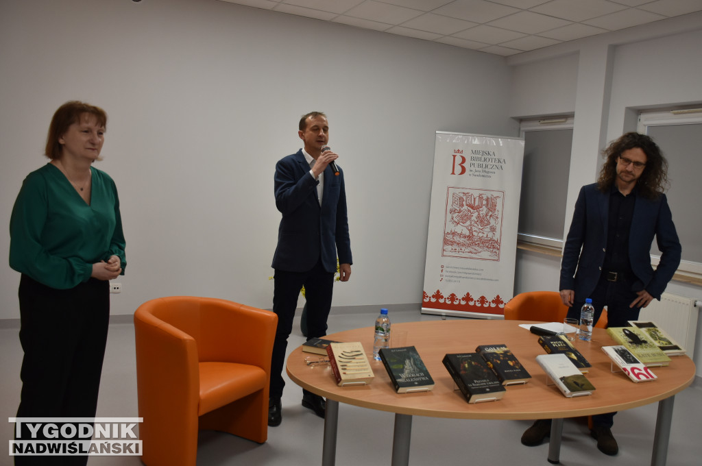 Spotkanie z Maciejem Płazą w Sandomierzu
