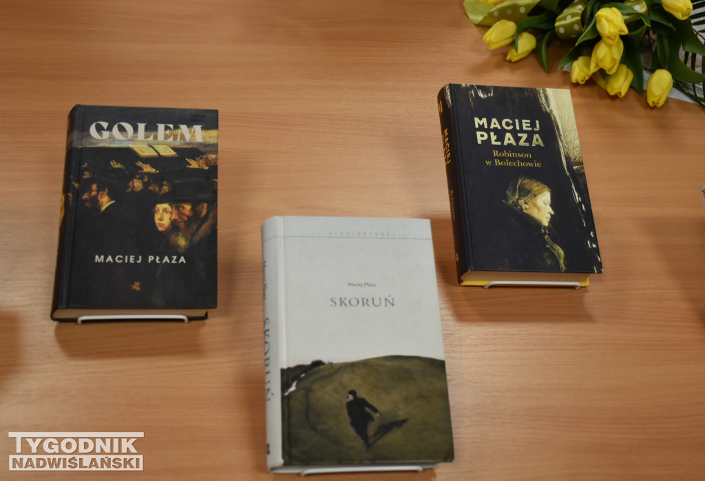 Spotkanie z Maciejem Płazą w Sandomierzu