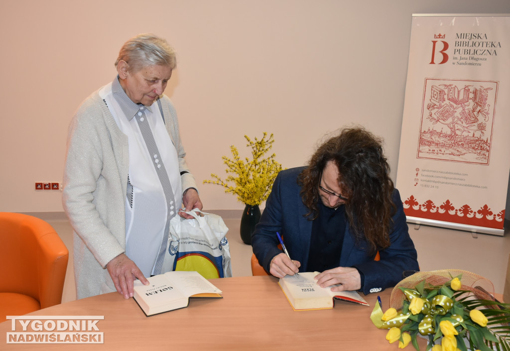 Spotkanie z Maciejem Płazą w Sandomierzu