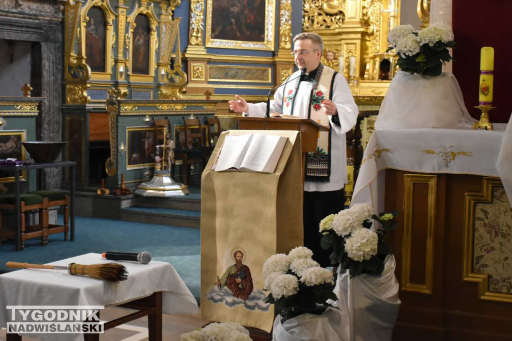 Święcenie pokarmów w sandomierskich kościołach
