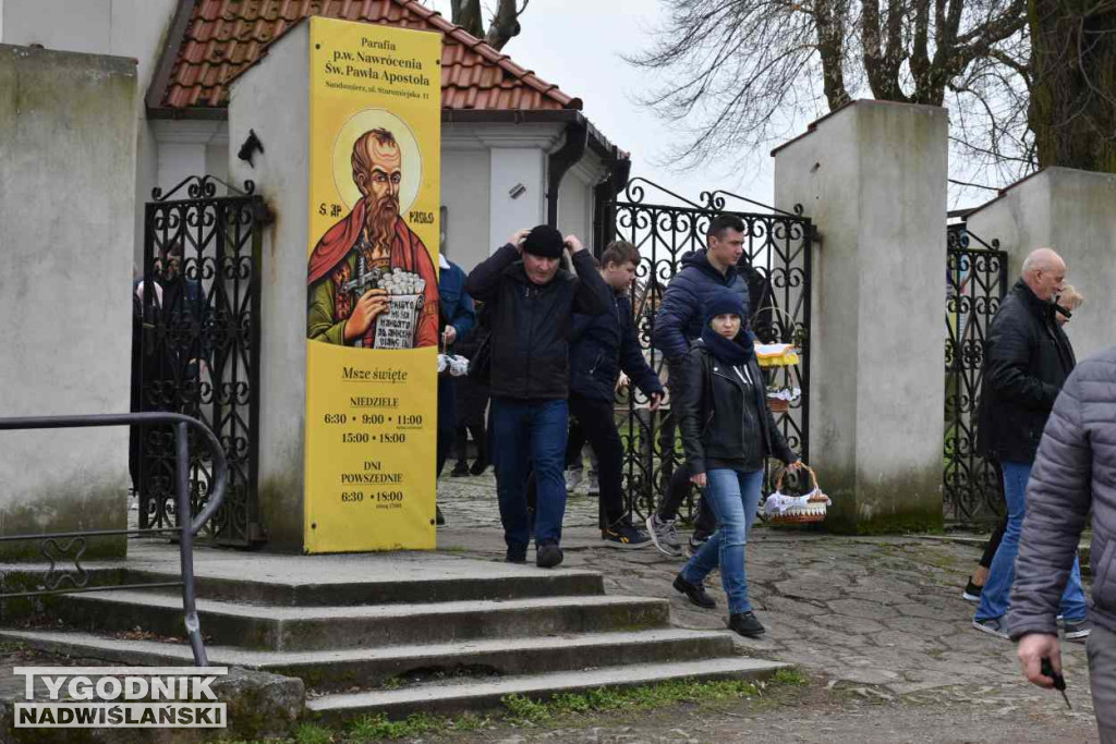 Święcenie pokarmów w sandomierskich kościołach