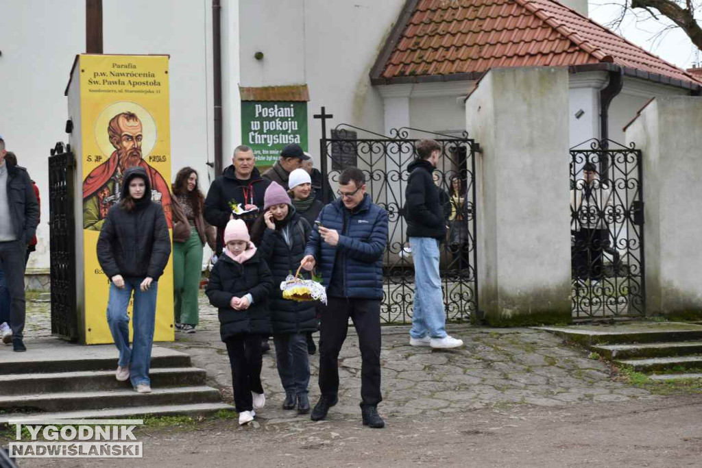 Święcenie pokarmów w sandomierskich kościołach