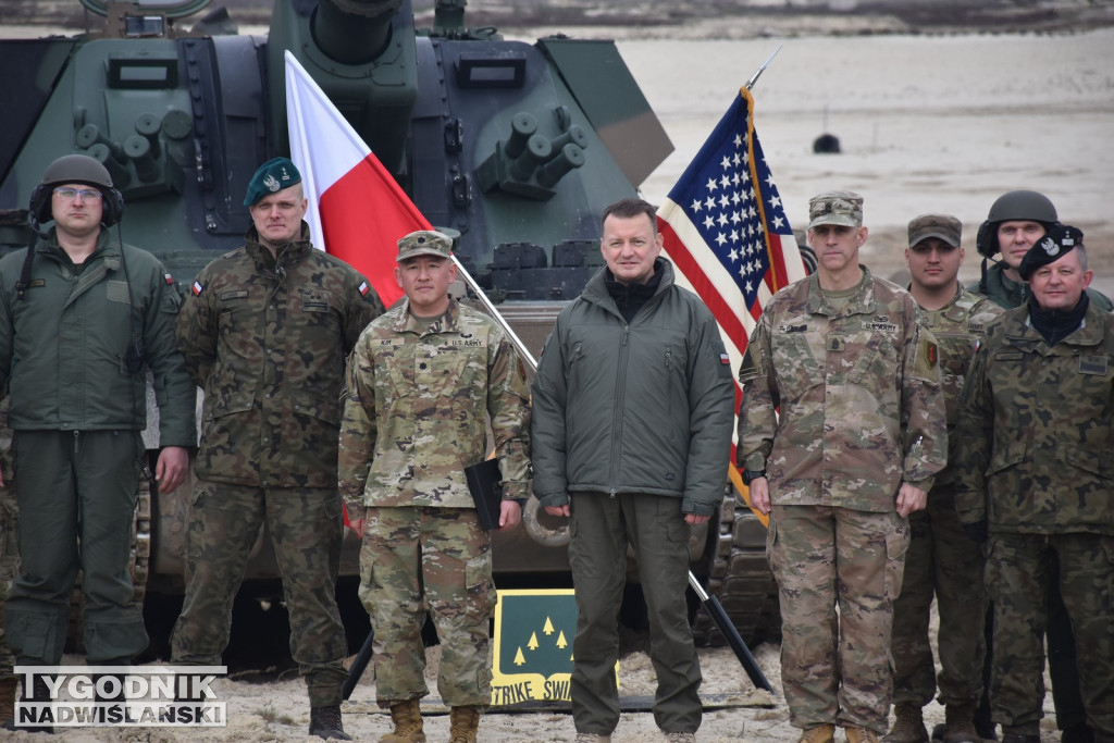 Ćwiczenia wojsk w Nowej Dębie