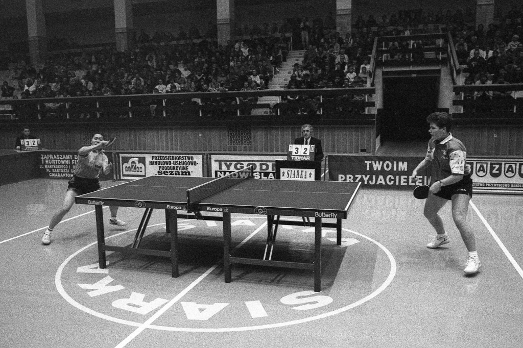 Tenis stołowy w Tarnobrzegu przed 30 laty