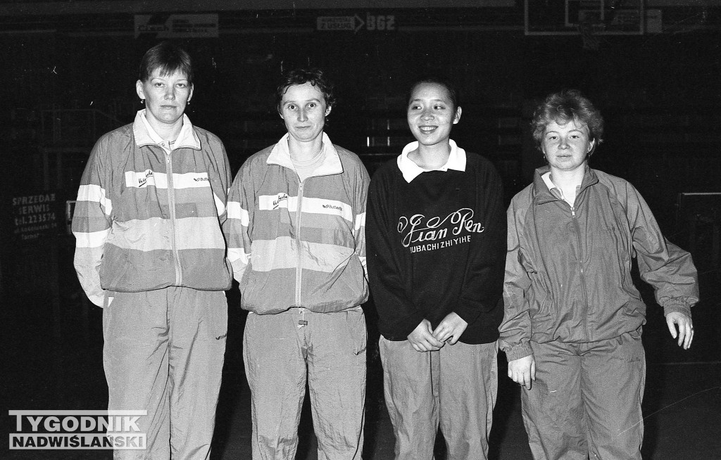 Tenis stołowy w Tarnobrzegu przed 30 laty