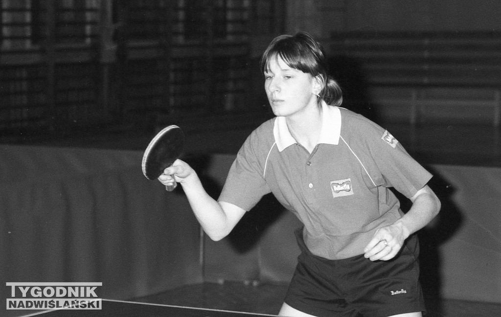 Tenis stołowy w Tarnobrzegu przed 30 laty