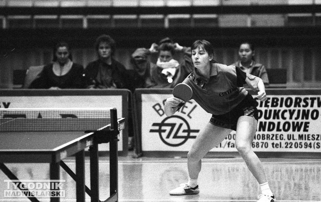 Tenis stołowy w Tarnobrzegu przed 30 laty