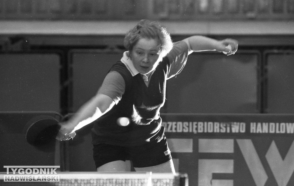 Tenis stołowy w Tarnobrzegu przed 30 laty