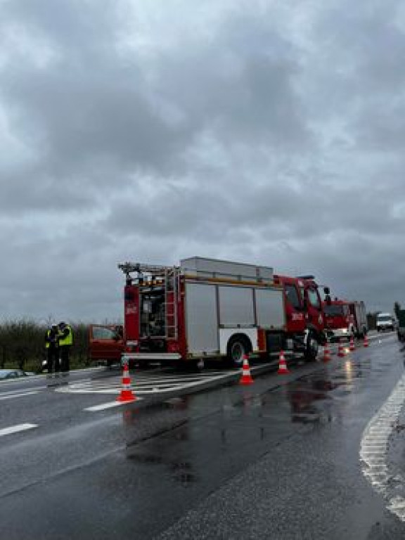 Wypadek w Łążku