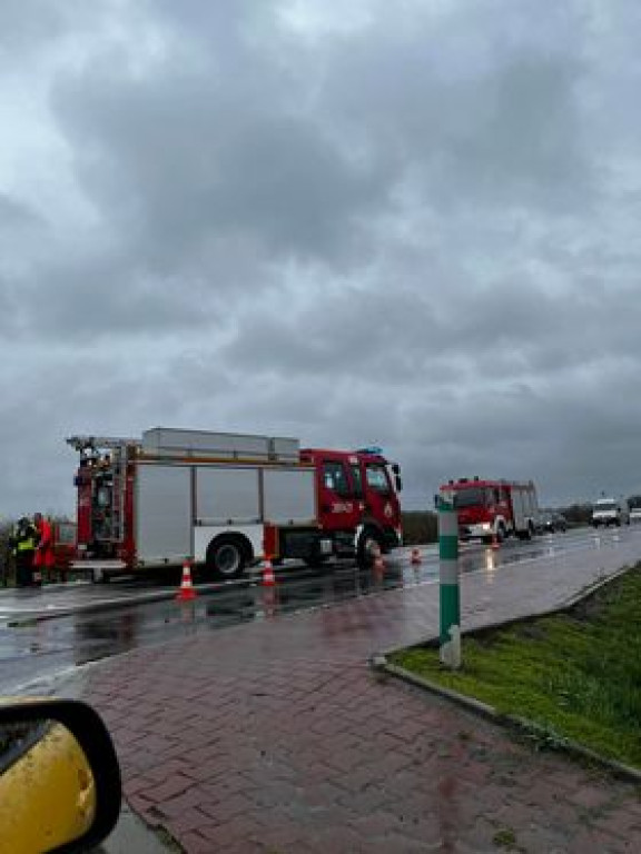 Wypadek w Łążku