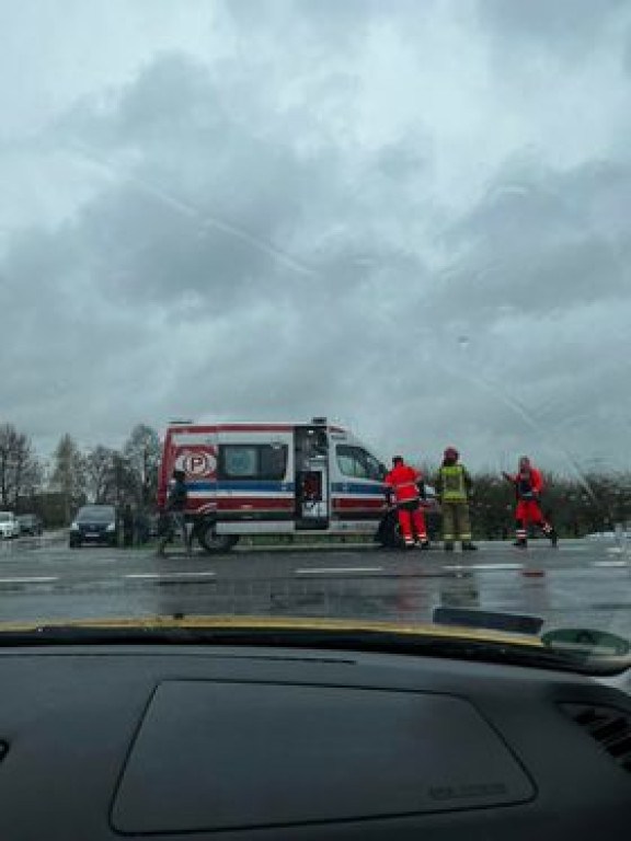 Wypadek w Łążku