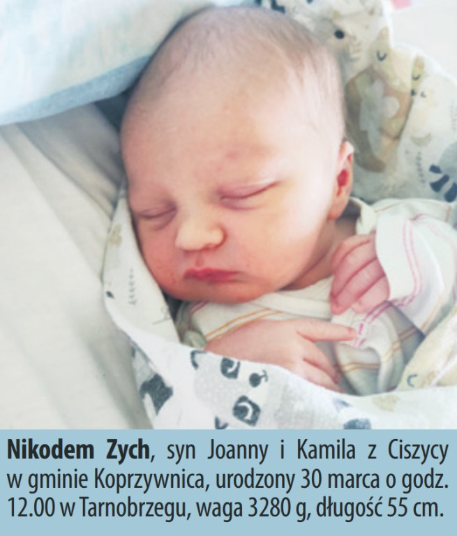 Zdjęcia dzieci urodzonych w naszych szpitalach