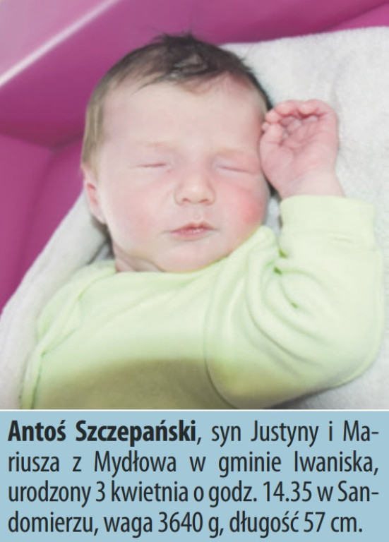 Zdjęcia dzieci urodzonych w naszych szpitalach