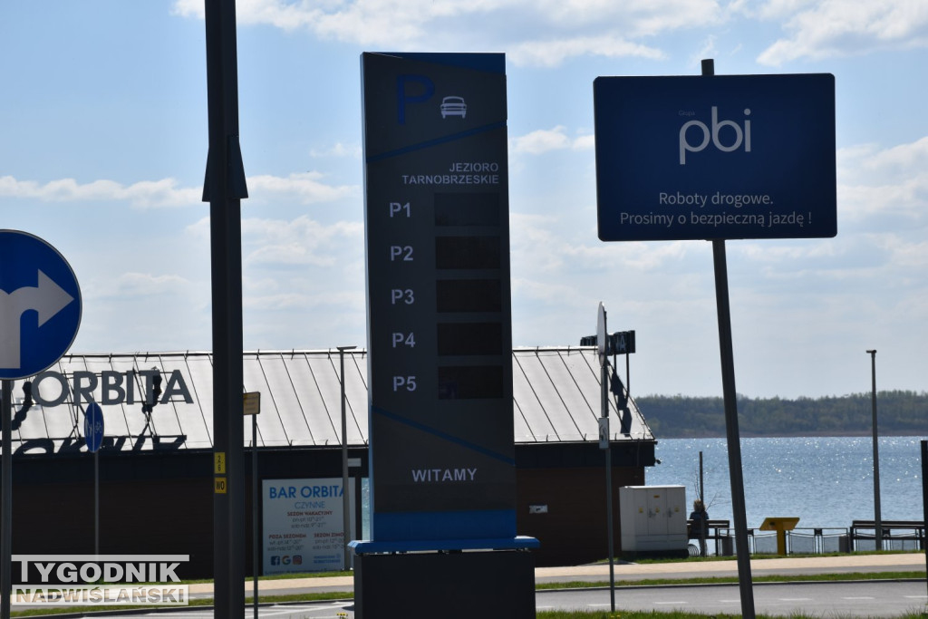 Nowe parkingi Jezioro Tarnobrzeskie