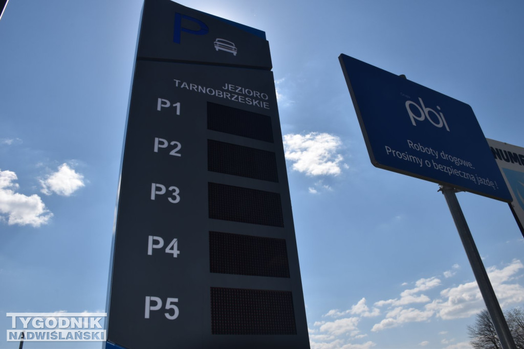 Nowe parkingi Jezioro Tarnobrzeskie