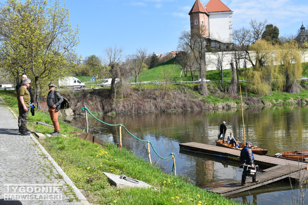 Sprzątanie Wisły w Sandomierzu