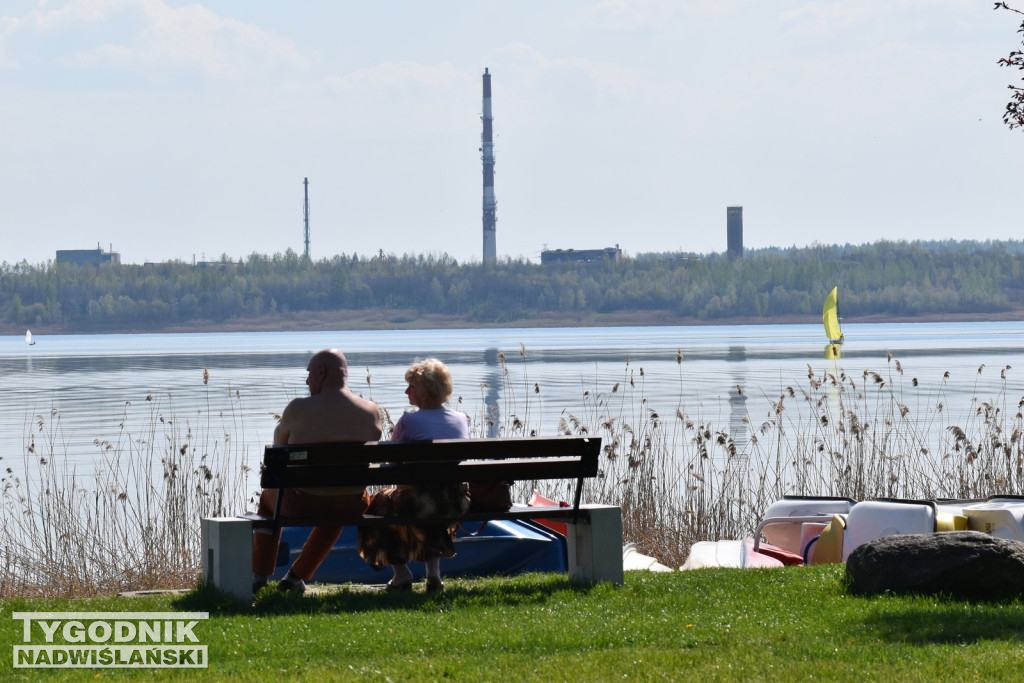 Niedziela 23 kwietnia nad Jeziorem Tarnobrzeskim