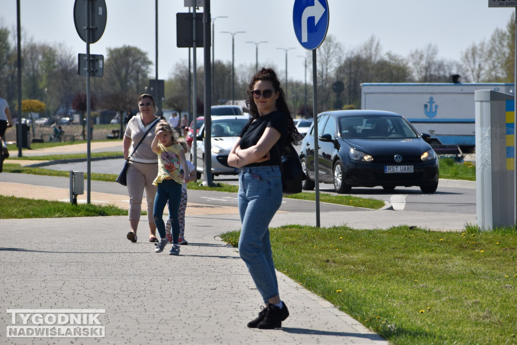 Niedziela 23 kwietnia nad Jeziorem Tarnobrzeskim