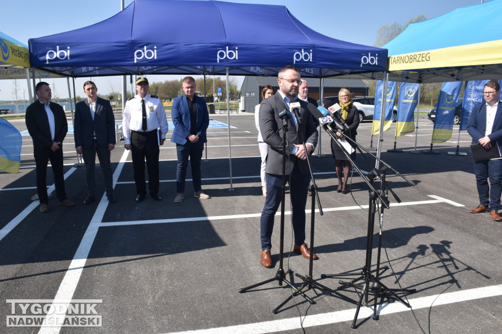 Parkingi nad Jeziorem Tarnobrzeskim otwarte