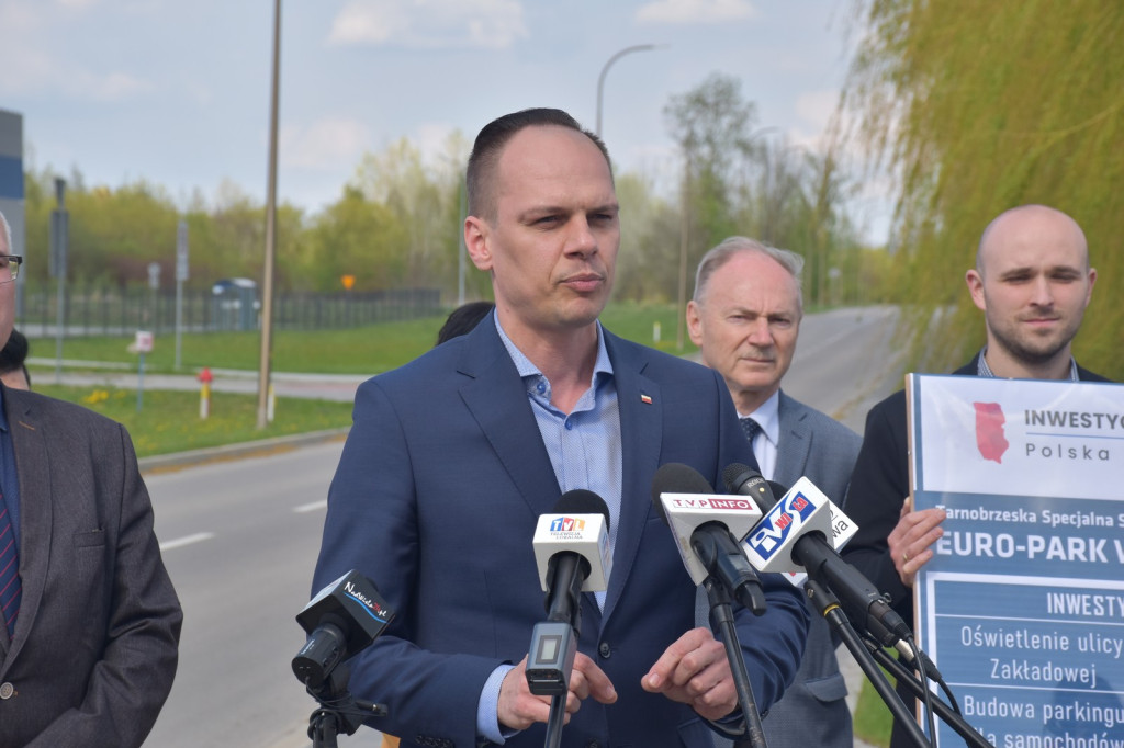 Konferencja PiS w Tarnobrzegu