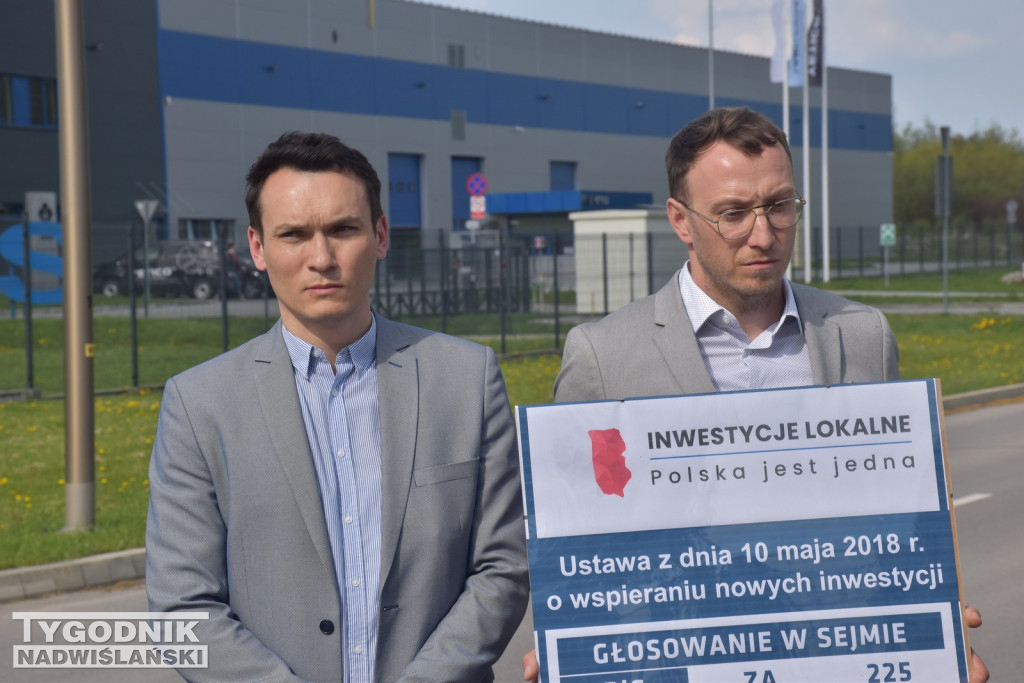 Konferencja PiS w Tarnobrzegu