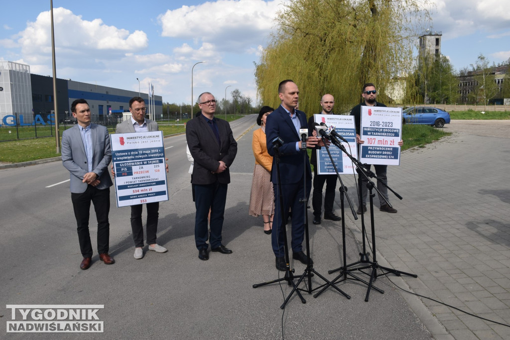 Konferencja PiS w Tarnobrzegu