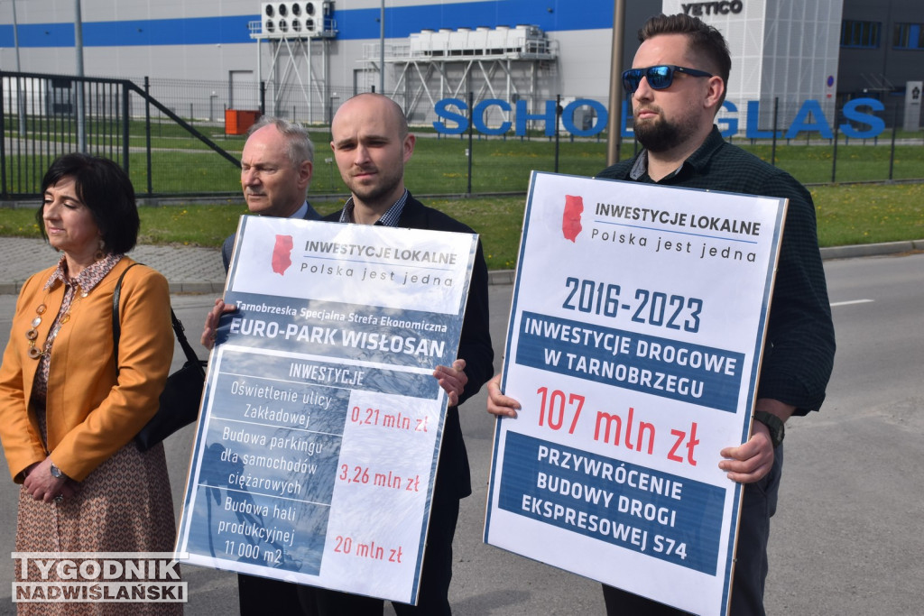 Konferencja PiS w Tarnobrzegu