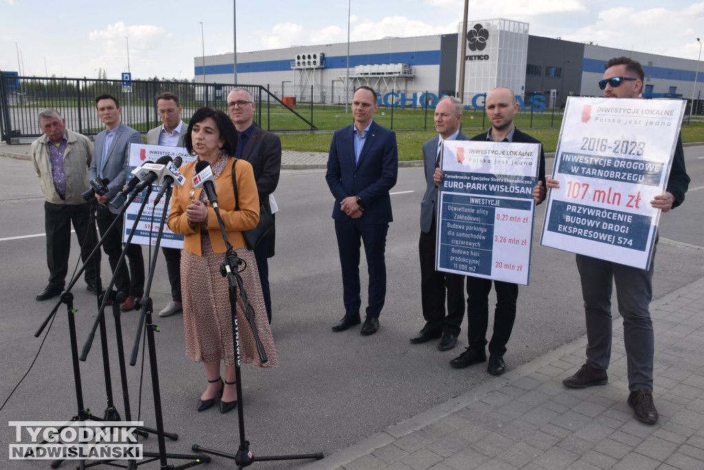 Konferencja PiS w Tarnobrzegu