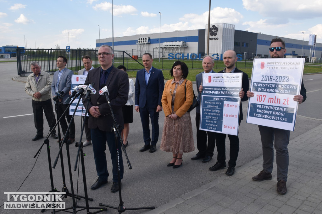 Konferencja PiS w Tarnobrzegu
