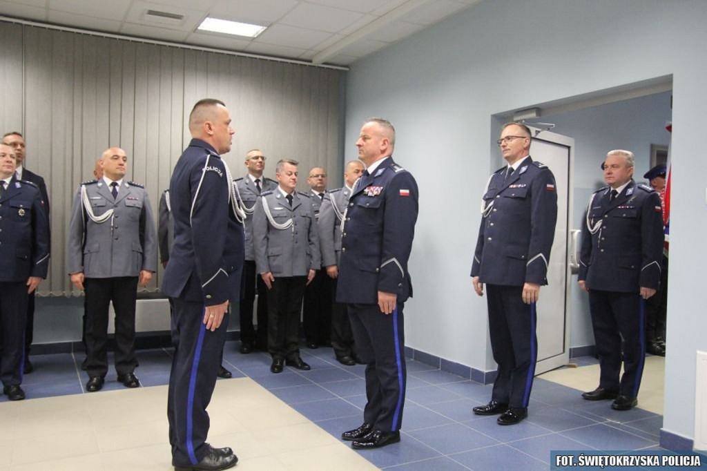 Jest nowy komendant powiatowy policji w Staszowie