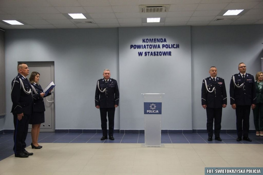 Jest nowy komendant powiatowy policji w Staszowie