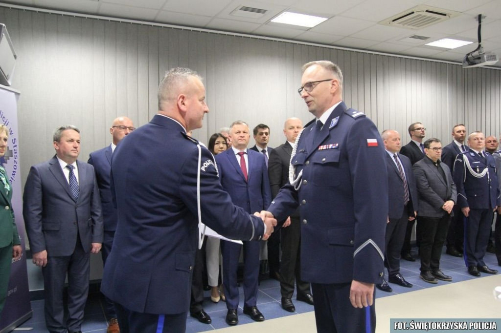 Jest nowy komendant powiatowy policji w Staszowie