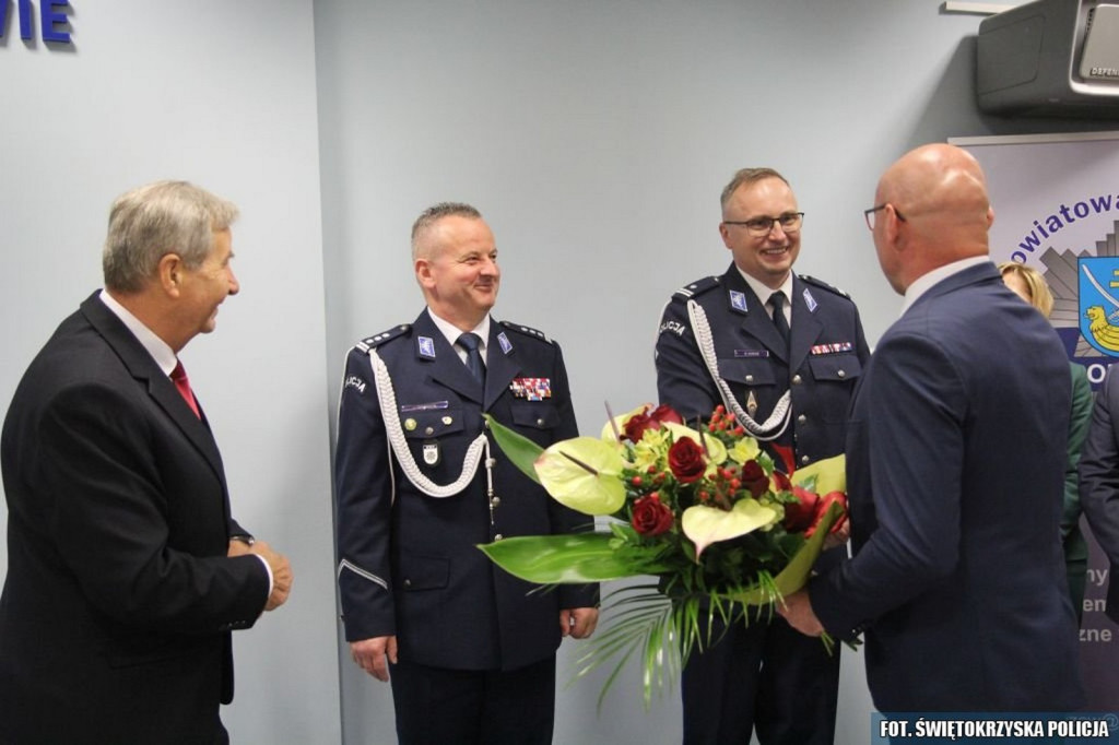 Jest nowy komendant powiatowy policji w Staszowie