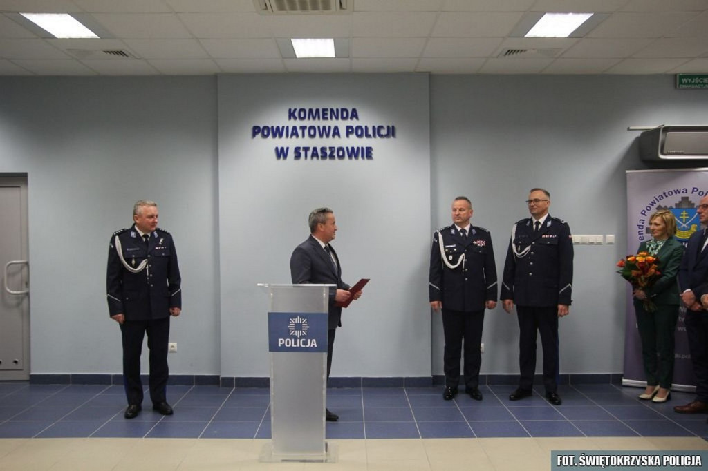 Jest nowy komendant powiatowy policji w Staszowie