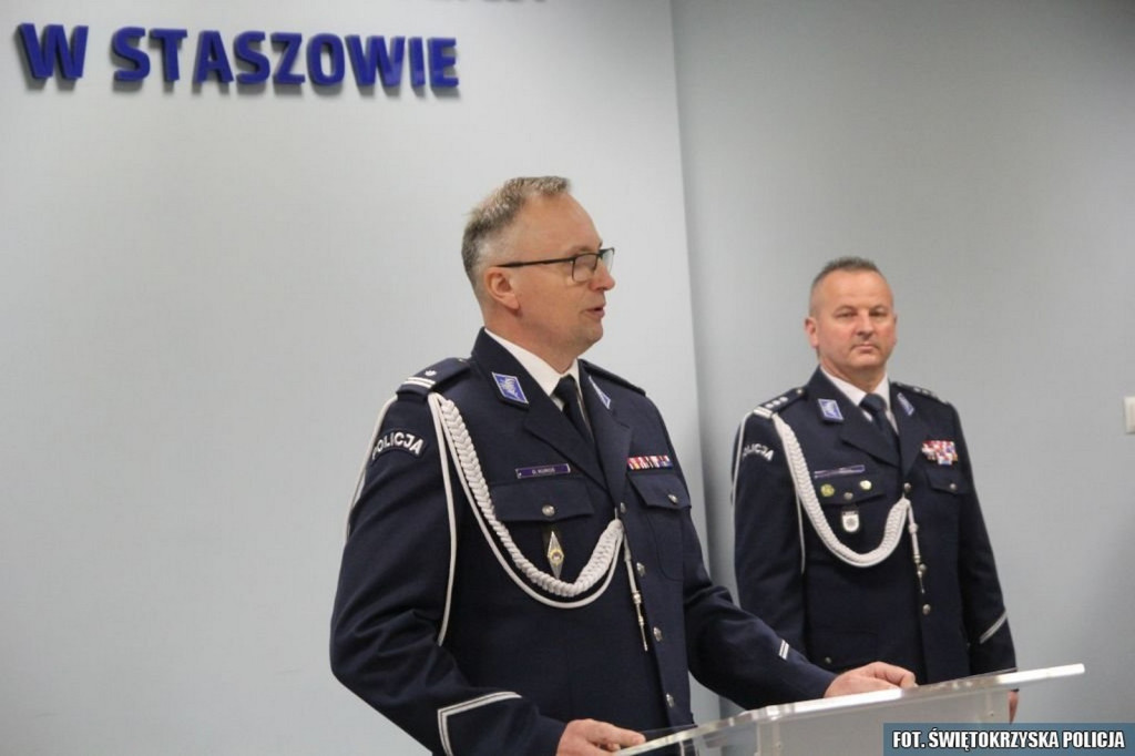 Jest nowy komendant powiatowy policji w Staszowie